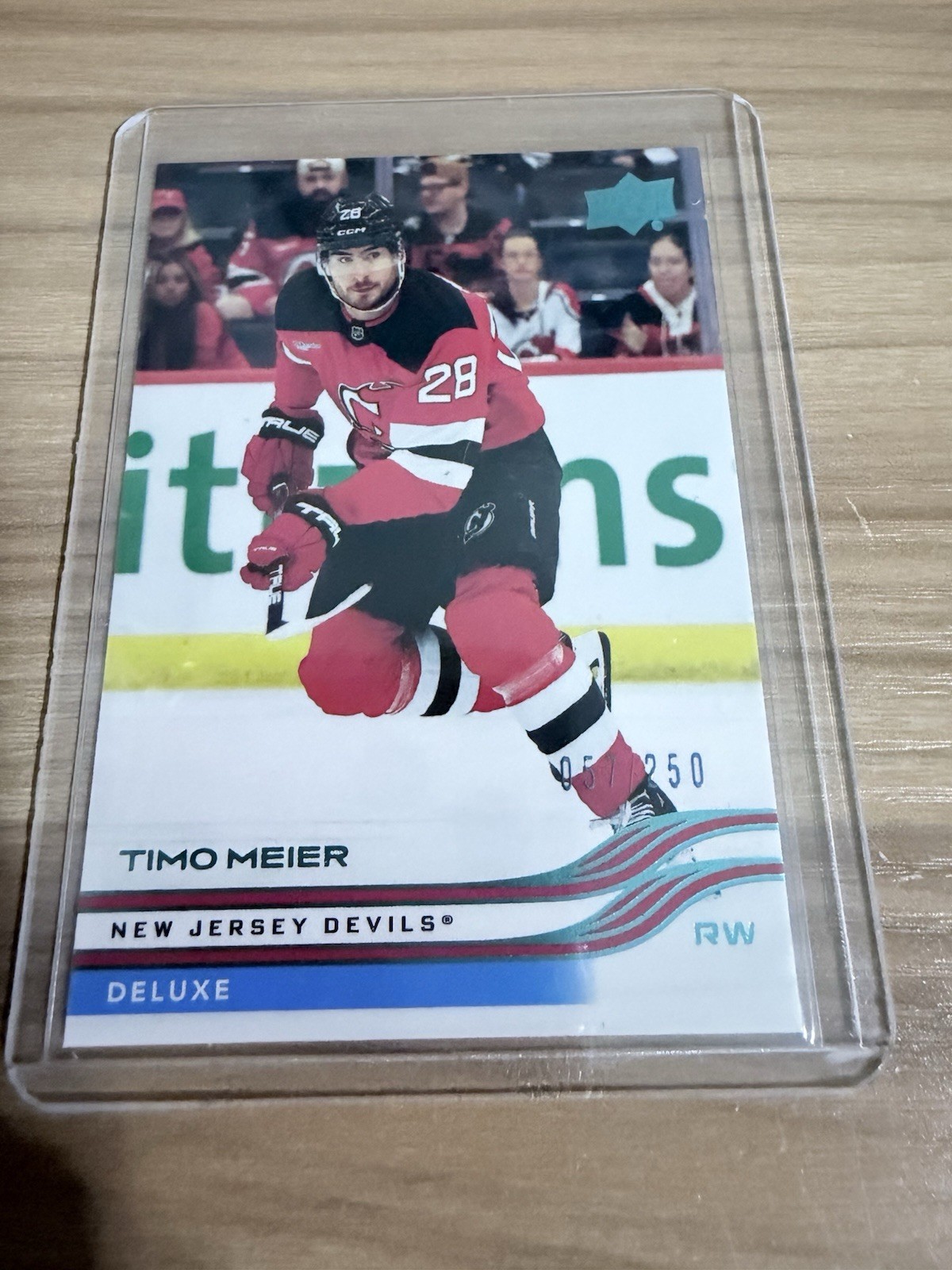 2025-26 Upper Deck Extended - New Jersey Devils - Timo Meier - Deluxe /250 #577