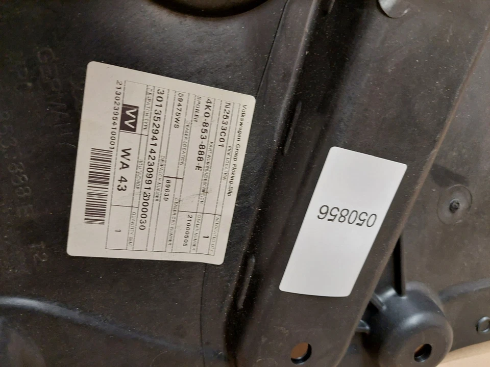 Audi A6 C8 Front Right Wheel Arch Wing Spoiler 4K0853888E 2019-on Genuine NEW - Image 4 of 4