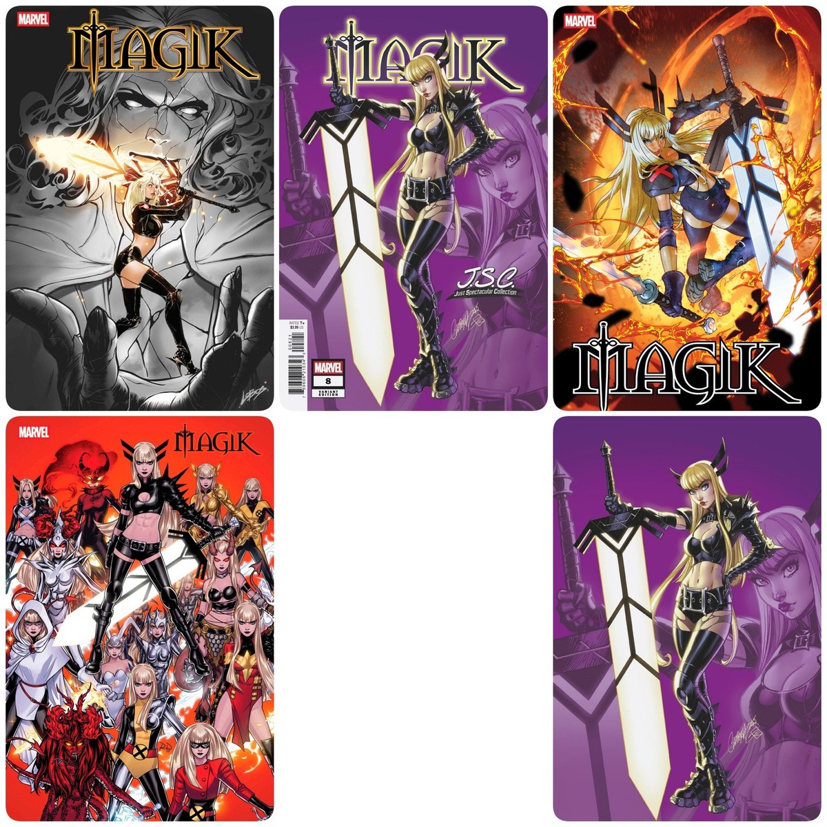 MAGIK #8 **COVER SELECT** OPEN & [1:25][1:100]PRE-SALE 08/13/2025
