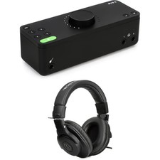 Audient EVO 8 USB Audio Interface and Headphones