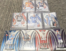 Panini Mosaic NFL 2025 Rookie 9 Card Lot Harvey Judkins Loveland Milroe Warren