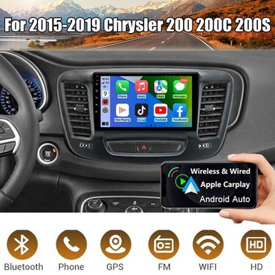 For 2015-2019 Chrysler 200 200C Android 13 Car Stereo Radio GPS Navi BT Carplay