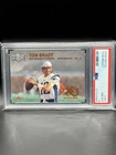 2000 Fleer Metal Tom Brady Rookie Card RC Rare Metal Rookies PSA 8 NM-Mint #267