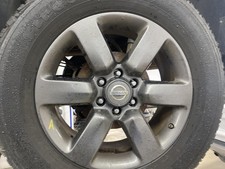 Used Wheel fits: 2015 Nissan Titan 20x8 alloy painted silver dark hyper silver S