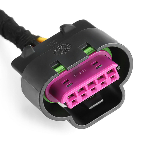 Black LS1 3 Wire To LS2 LS6 LQ4 Vortec 5 Wire MAF / IAT Sensor Adapter Harness - Picture 8 of 11