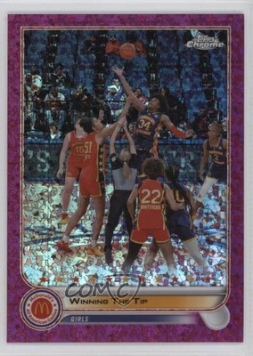 2022 Chrome McDonald's All American Fuchsia Refractor /150 Ayanna Patterson 7p8