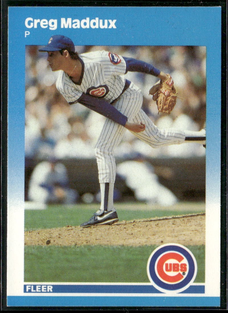 1987 Glossy Fleer Update Greg Maddux Rookie #U-68 ~ NM-MT ~