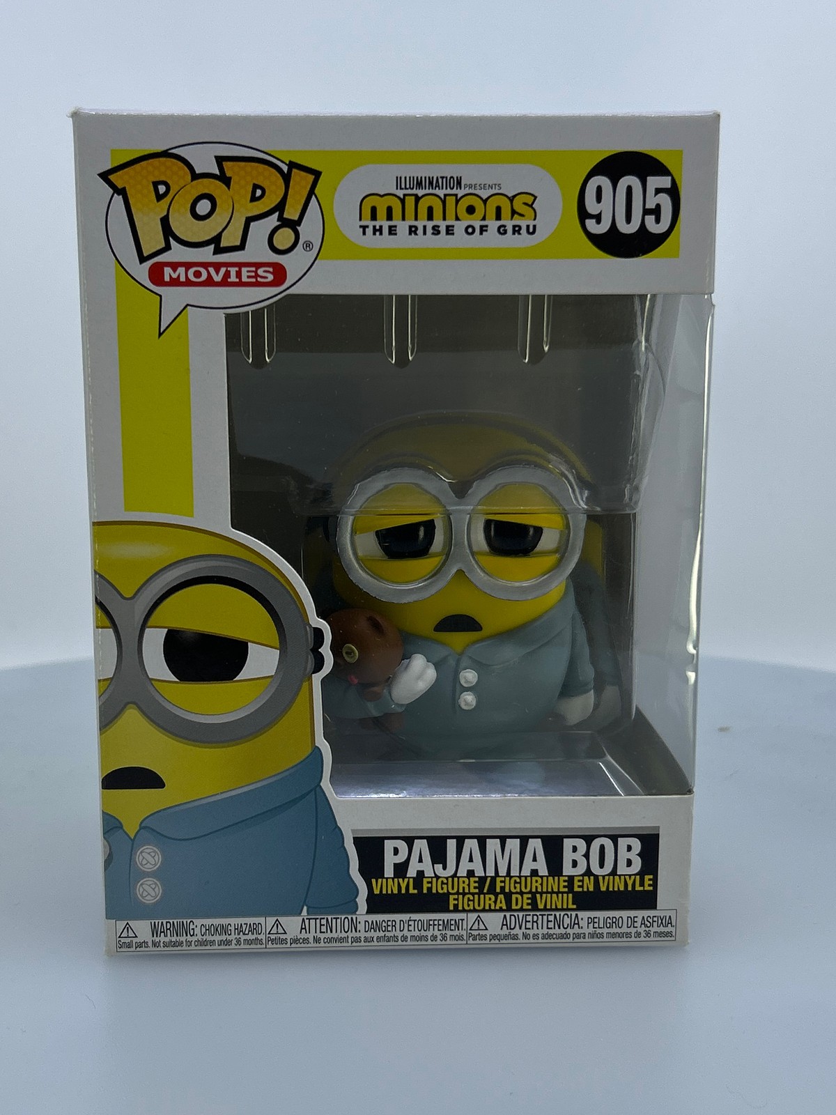 Funko Pop! Películas Despicable Me Minions The Rise Of Gru Pijama Bob #905 Dañado