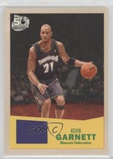 2007-08 Topps 1957-58 Variations Relic Kevin Garnett #20 HOF 19bs