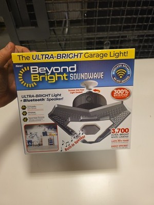 Bright Light Screws Into Light Socket with Built-In Bluetooth Speaker