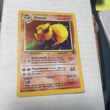 Pokémon TCG Flareon Jungle 3/64 Holo Unlimited Holo Rare on eBay