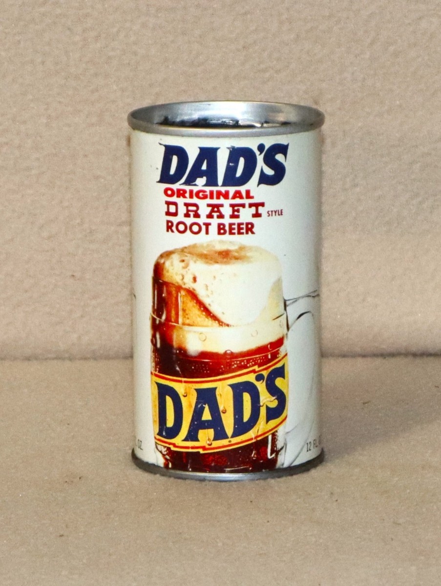 DAD'S ROOT BEER 12 OZ CAN VINTAGE STRAIGHT STEEL | eBay