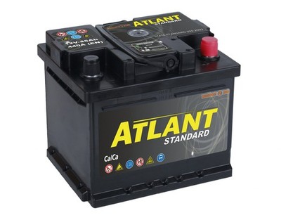 Autobatterie 45Ah 12V 440A/EN ATLANT TOP ANGEBOT SOFORT & NEU 45 Ah
