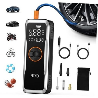 Tire Inflator Portable Air Compressor, 150PSI Air Compressor with Multicolored