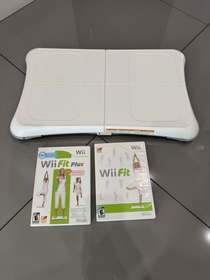 Nintendo Wii Balance Board Bundle With Wii Fit and Wii Fit Plus | eBay