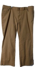 Jockey Person To Person Pants Womens Size 24 Brown Tan