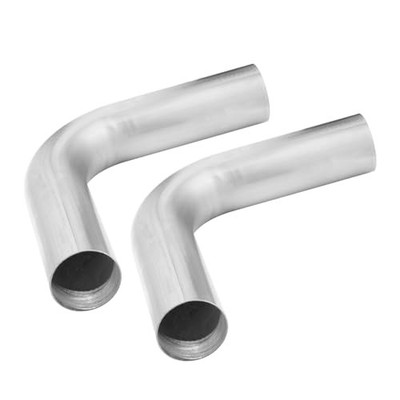  2 1/2 90 Degree Exhaust Pipe,2.5 inch Exhaust Elbow Pipe,90 2.5'' (2 Pack)