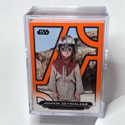 Topps Star Wars Galactic Files Orange Parallel 109 Card Lot!