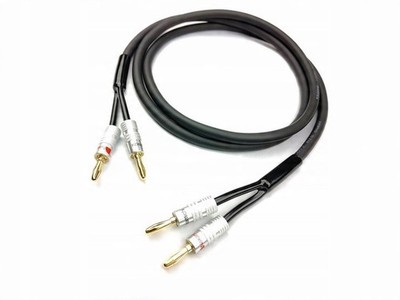 KLOTZ LY225 Lautsprecherkabel mit NAKAMICHI Bananensteckern  2x 2,5 mm2