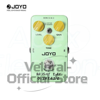 JOYO JF-25 Bright Day Overdrive Pedal Retro & Modern Timbre Selectable
