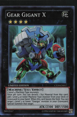 Gear Gigant X CT10-EN017 YuGiOh Collectible Tins 2013 card
