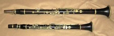ANTIQUE Bb & Eb ALBERT SYSTEM CLARINETS - MATCHED PAIR - FOR RESTORATION