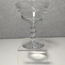 Tiffin Franciscan Woodstock Champagne Sherbet, Glass