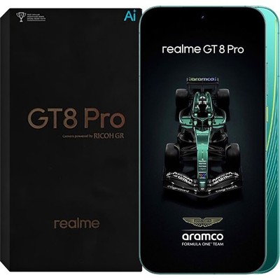 Realme GT 8 Pro 5G Aston Martin Green 512GB + 16GB Dual-SIM Unlocked NEW