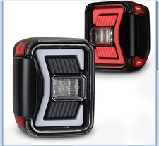 Wolfstorm Led Jeep Gladiator Jt Tail Lights Signal Led Clear Sequential Lamps