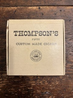Vintage Thompson’s Cigar Box / Thompson Cigar Company Tampa Florida
