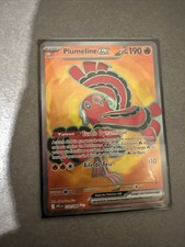 Carte Pokémon Plumeline ex 110/094 ME02 Flammes Fantasmagoriques FR Neuf
