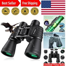 High Magnification 20x50 Binoculars for Bird Watching - Lightweight  Convenient