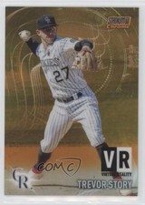 2021 Topps Stadium Club Chrome Orange Refractor 22/25 Trevor Story #VR-11 0t3l