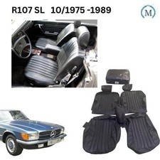 Sitzbezüge MB -TEX für Mercedes Benz W107 R107 SL Fullset 10/1975 -1989 Sitzbezüge MB -TEX für Mercedes Benz W107 R107 SL Fullset 10/1975 -1989