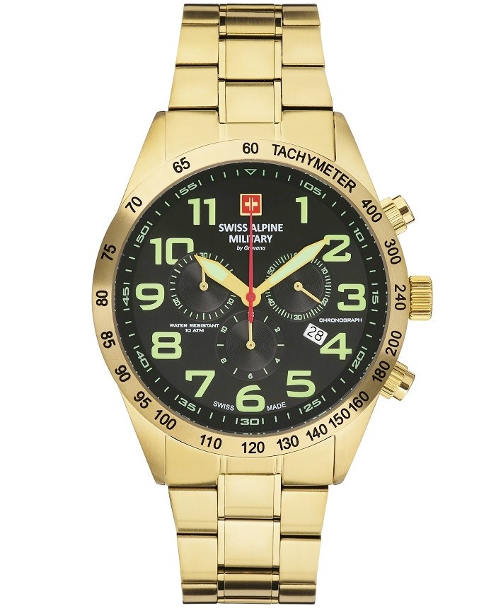 Швейцарский альпийский военный SAM7047.9114 Orologio Uomo Al quarzo