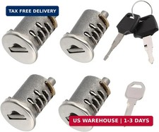 4 Pack SKS Lock Cores for Yakima Car Rack System Components, Compatible with Yak