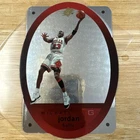 1996-97 Upper Deck SPX Michael Jordan Hologram Die-Cut Card No. 8