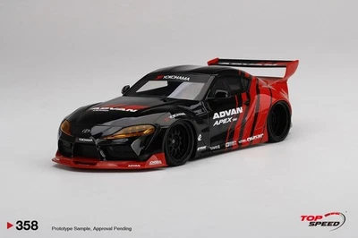 * Pandem TOYOTA GR Supra * ADVAN * Top Speed 1:18 * TS 358 * NEUF * - Photo 1/4