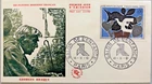FRANCE FIRST DAY POST CARD MAXIMUM 1961 GEORGES BRAQUE PARIS SALON DE L'ENFANCE
