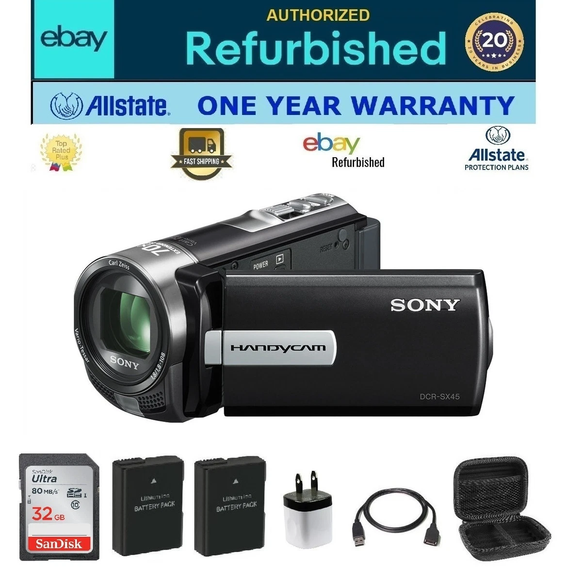 Sony Handycam SDHC/SD Standard Definition Camcorders for sale | eBay