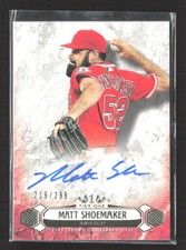 2016 Topps Tier One Matt Shoemaker #BOA-MSH 219/299 Auto