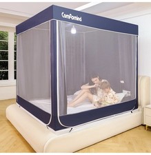 Bed Tent Queen Bed Canopy Tents - Portable Dream Tent for Kids and Adult Indoor