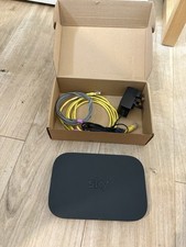 Sky Broadband Network Wi-Fi Router As Seen With All Cables
