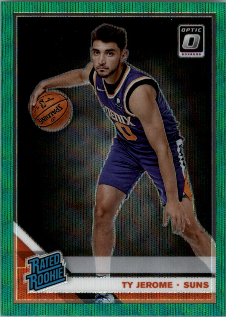 2019-20 Donruss Optic Green Wave #167 Ty Jerome Rated Rookie RR - NM-MT