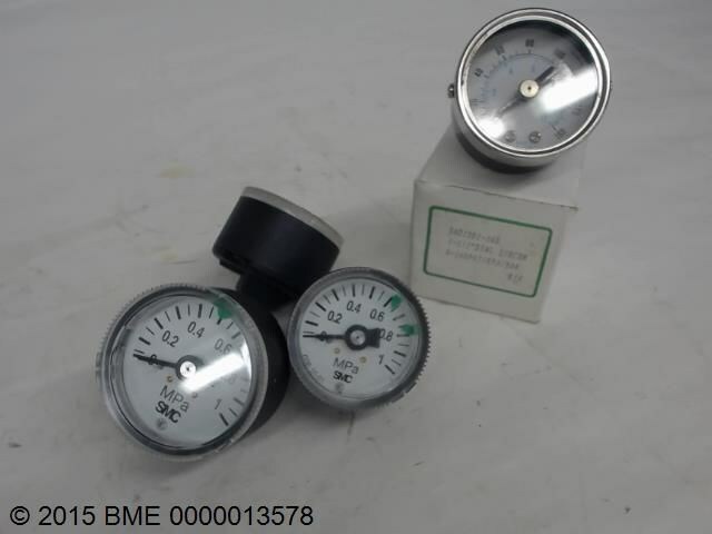 Lot Of 3, Smc G36-10-01, Mpa Gauge , 1 Sad1501-160 Gauge