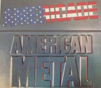 AMERICADE AMERICAN METAL RAR Us Metal Dokken Halen Leatherwolf Motley Ratt