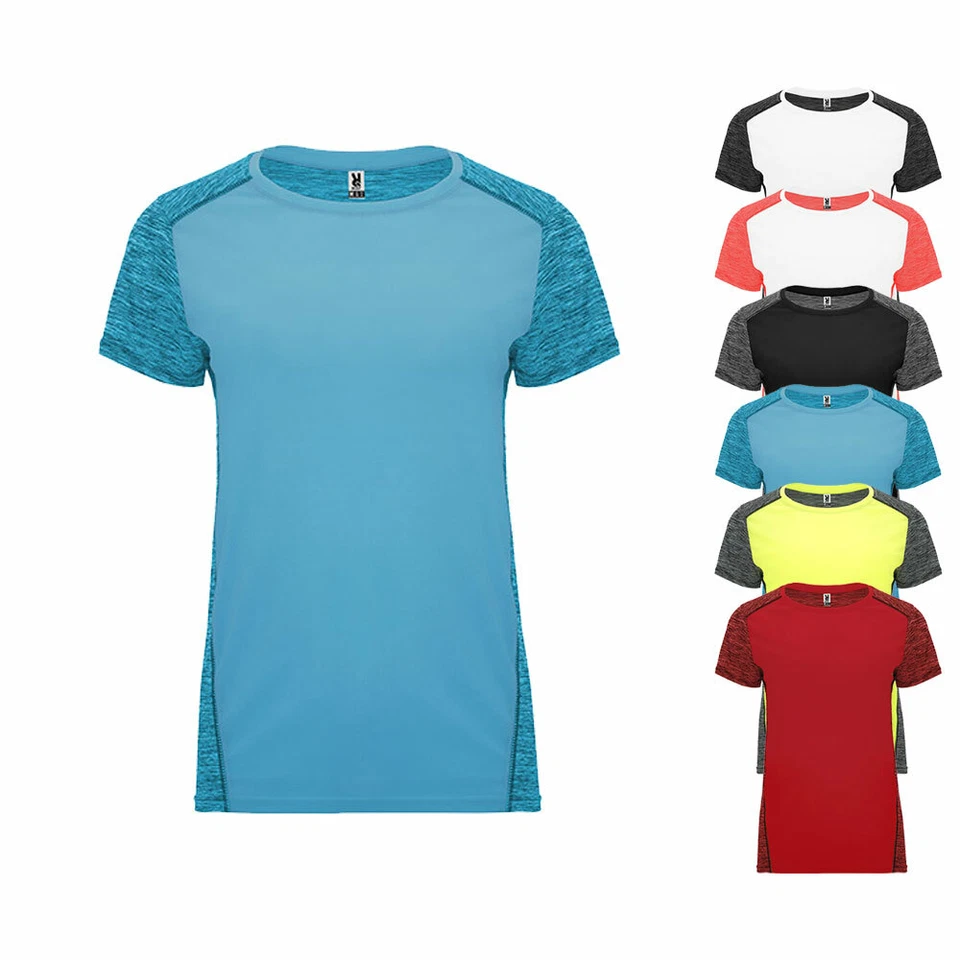 Roly Damen Sport Shirt Atmungsaktiv ZOLDER Woman T-SHIRT S M L XL XXL Neu RY6663