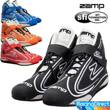 ZAMP - ZR-50 SFI-5 Auto Racing Shoes - SFI Rated Nomex Dirt Track Karting+ Shoes