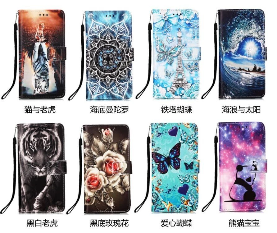 PU Leather Flip Kickstand Card Phone Case For Samsung Galaxy A56 A55 A54 A53 A52 - Image 3 of 4