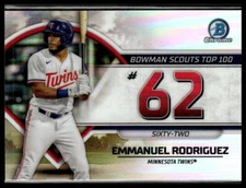 Emmanuel Rodriguez 2023 Bowman Card #BTP-62